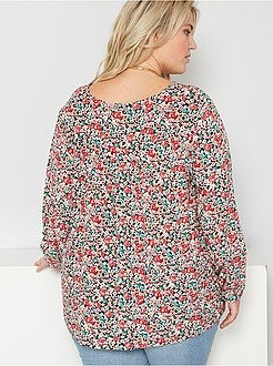 Blusa estampada - Kiabi