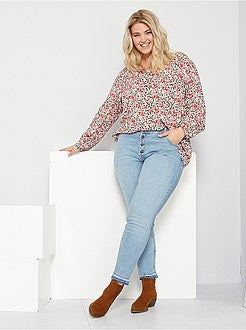 Blusa estampada - Kiabi