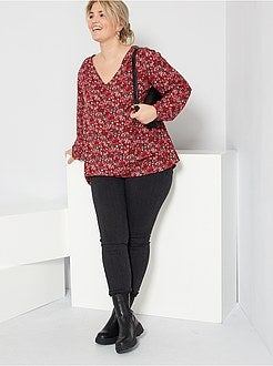 Blusa estampada - Kiabi