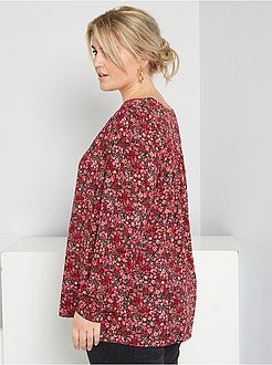 Blusa estampada - Kiabi