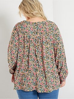 Blusa estampada - Kiabi