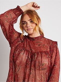 Blusa estampada - Kiabi