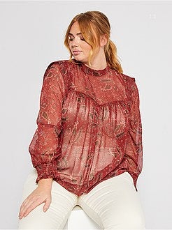 Blusa estampada - Kiabi