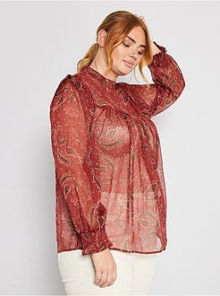 Blusa estampada - Kiabi