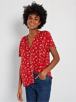 Blusa estampada - Kiabi