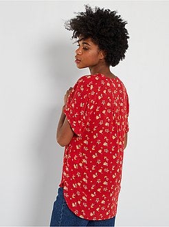 Blusa estampada - Kiabi