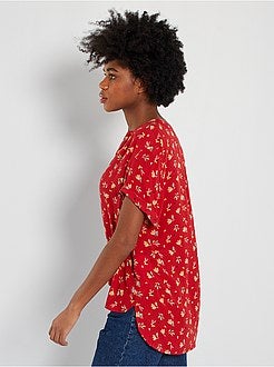 Blusa estampada - Kiabi
