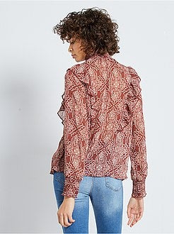 Blusa estilo vitoriana - Kiabi