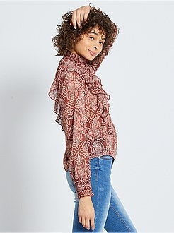 Blusa estilo vitoriana - Kiabi