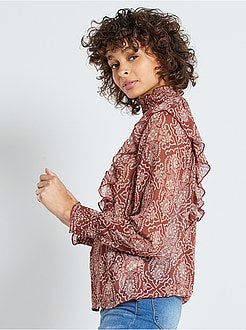 Blusa estilo vitoriana - Kiabi