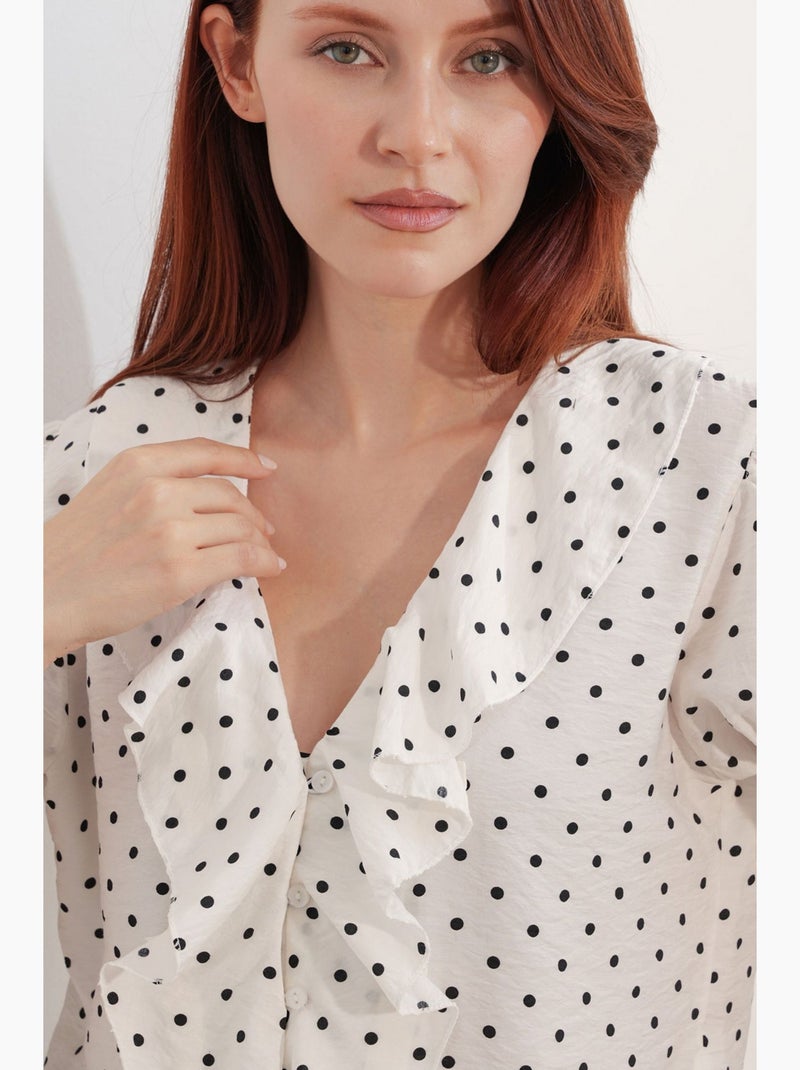 Blusa feminina bdart Branco sujo - Kiabi