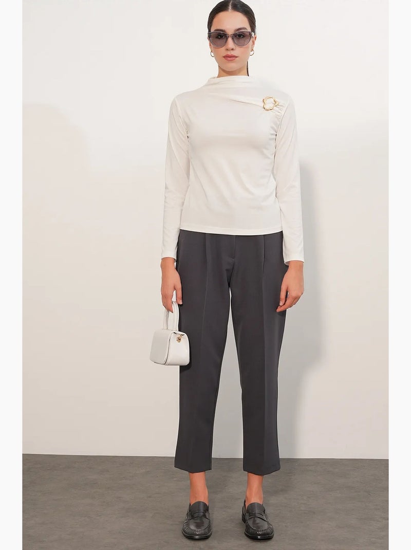 Blusa feminina bdart Branco sujo - Kiabi