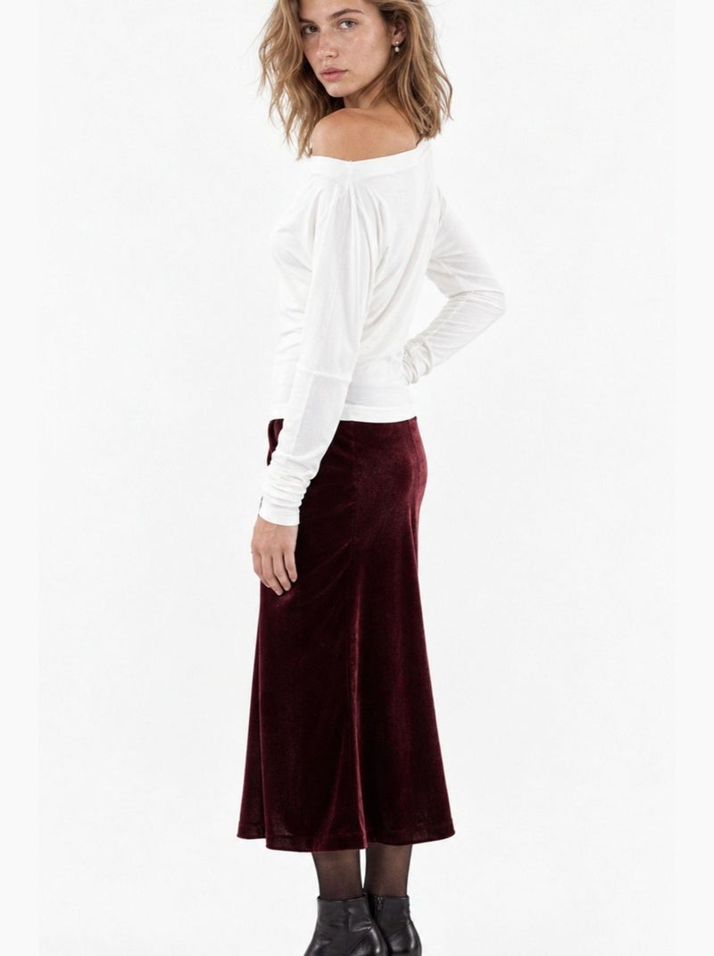 Blusa feminina busem Branco - Kiabi