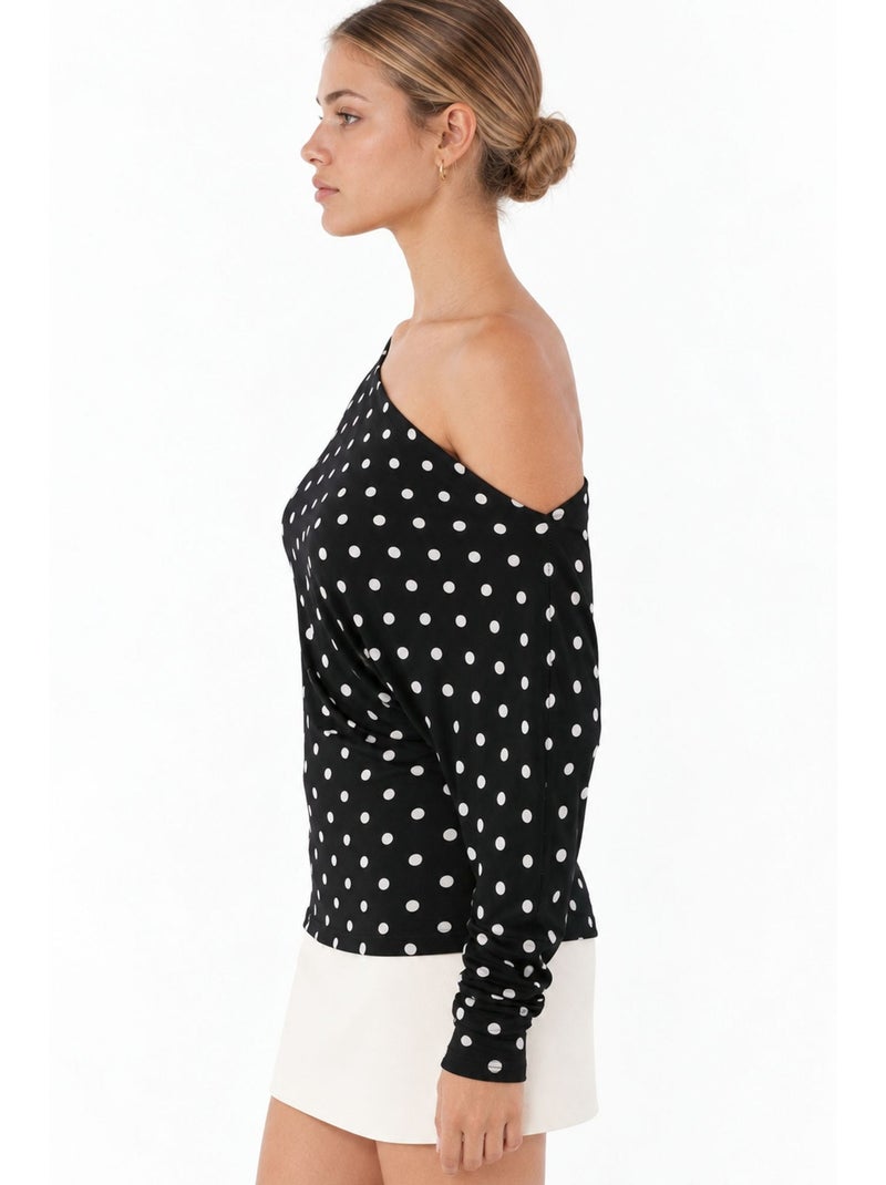 Blusa feminina busem Preto - Kiabi