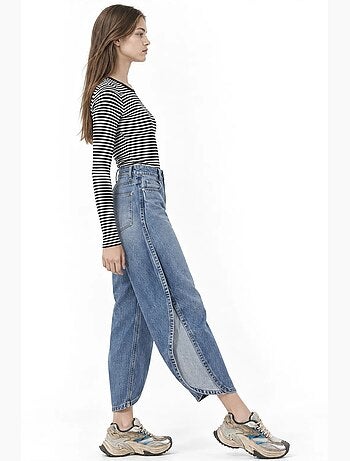 Blusa feminina de algodão e elastano busem
