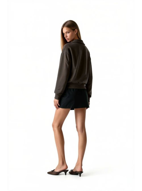 Blusa feminina em mistura de modal busem - Kiabi