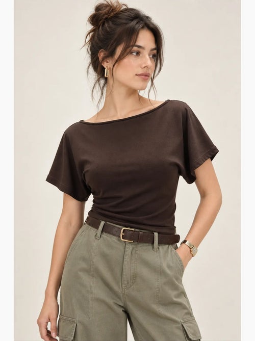 Blusa feminina mixray - Kiabi Blusa feminina mixray - Kiabi