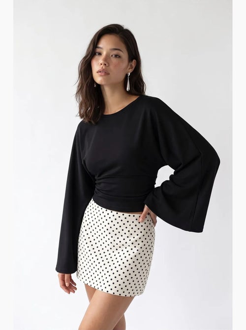 Blusa feminina mixray - Kiabi Blusa feminina mixray - Kiabi