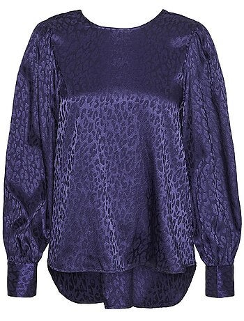 Blusa Feminina Vero Moda Elotta Azul Marinho