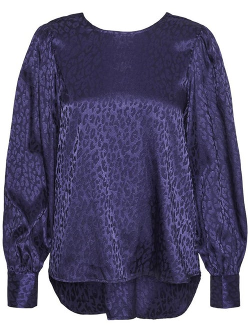Blusa feminina vero moda elotta azul marinho - Kiabi Blusa feminina vero moda elotta azul marinho - Kiabi