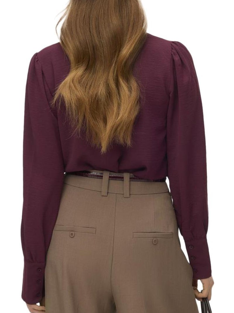 Blusa Feminina Vero Moda Mesme Violeta Roxo - Kiabi