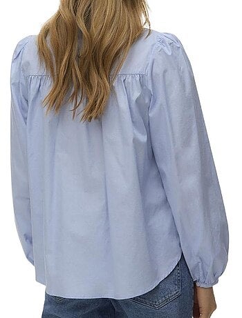 Blusa Feminina Vero Moda Sascha Azul
