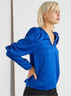 Blusa florida - Kiabi