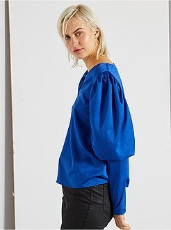 Blusa florida - Kiabi