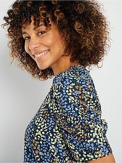 Blusa florida 'JDY' - Kiabi