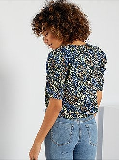 Blusa florida 'JDY' - Kiabi