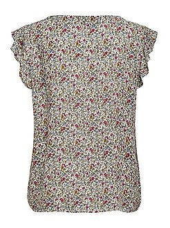 Blusa florida 'JDY' - Kiabi