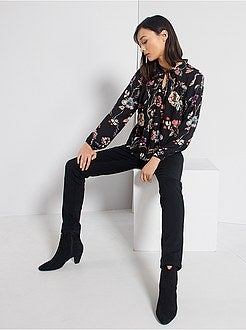 Blusa florida 'JDY' - Kiabi