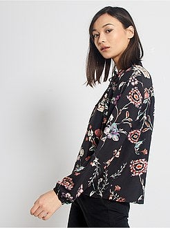Blusa florida 'JDY' - Kiabi