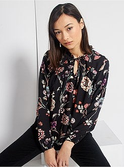 Blusa florida 'JDY' - Kiabi