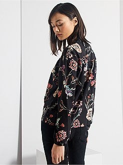 Blusa florida 'JDY' - Kiabi