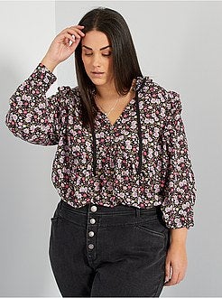 Blusa florida - Kiabi