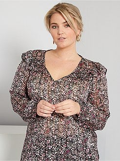 Blusa florida - Kiabi