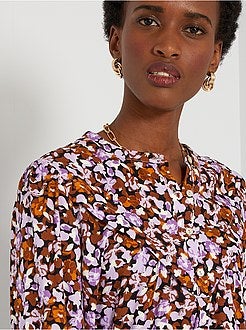 Blusa florida - Kiabi