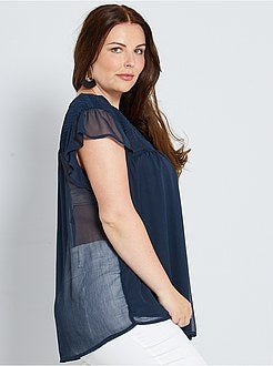 Blusa fluida - Kiabi