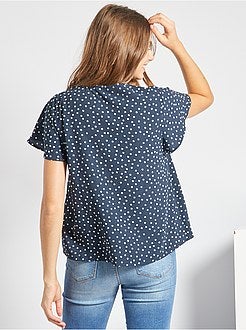Blusa fluida - Kiabi