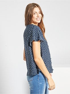 Blusa fluida - Kiabi