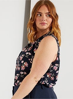 Blusa fluida - Kiabi