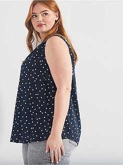 Blusa fluida - Kiabi