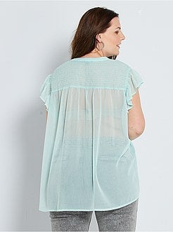 Blusa fluida - Kiabi
