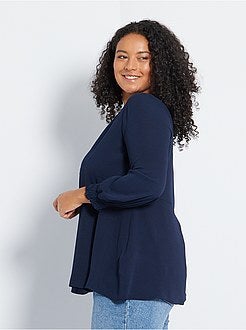 Blusa fluida - Kiabi