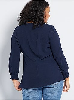 Blusa fluida - Kiabi