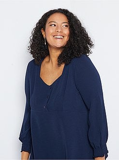 Blusa fluida - Kiabi