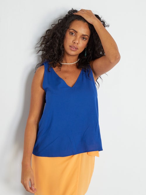 Blusa fluida - Kiabi