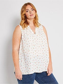 Blusa fluida - Kiabi