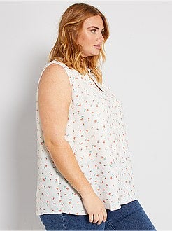 Blusa fluida - Kiabi